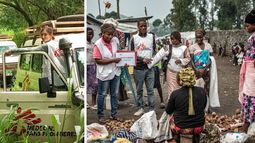 Agustina y su trabajo en Médicos Sin Fronteras. Agustina y su trabajo en Médicos Sin Fronteras.