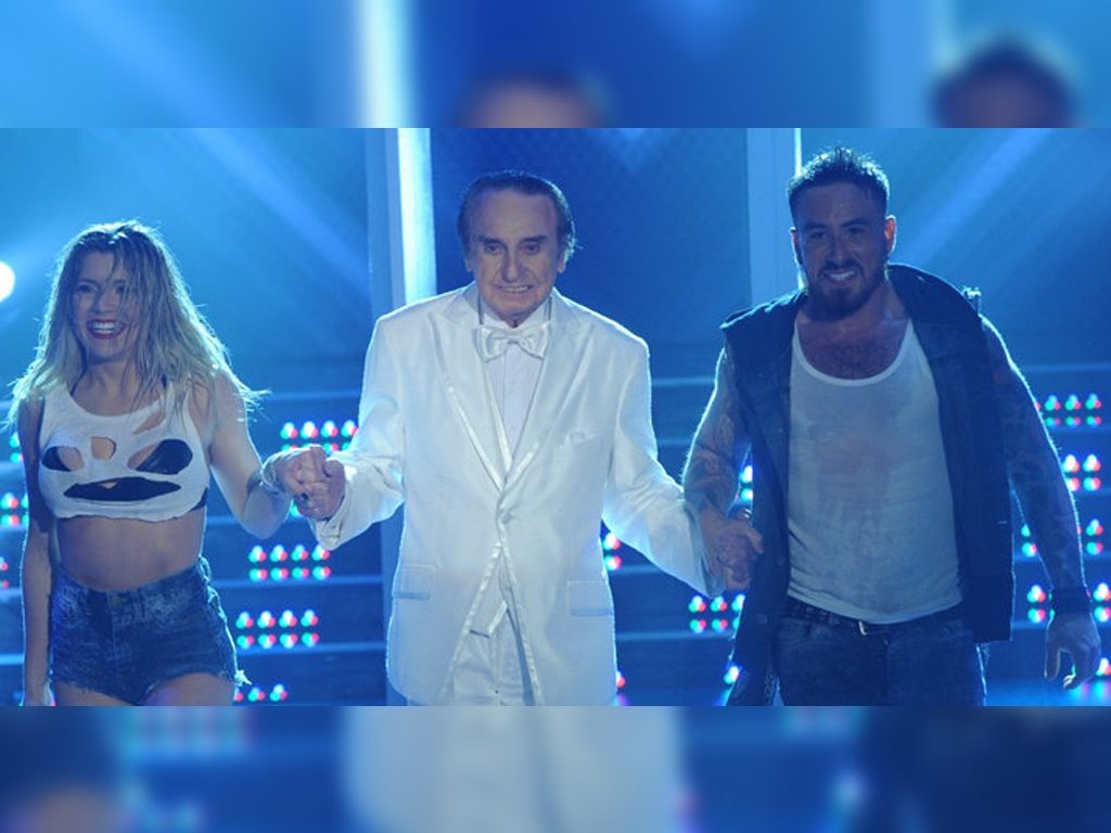 Santiago Bal en la pista del Bailando