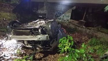 Violento choque en Río San Lorenzo