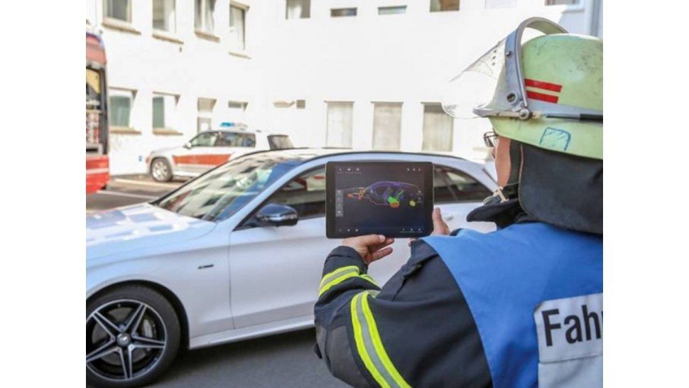 Nueva aplicación de Mercedes Benz