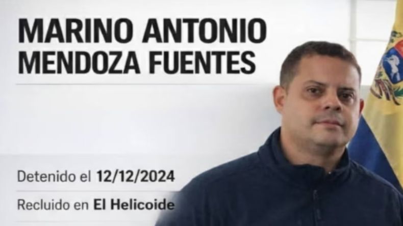 El régimen de Venezuela excarceló a Marino Antonio Mendoza Fuentes, chofer oficial de la embajada argentina en Caracas &nbsp;