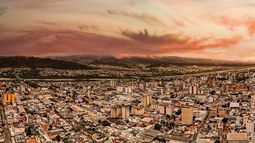 Vista panorámica de San Salvador de Jujuy.