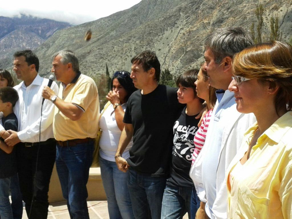 Massa en Purmamarca con políticos Nación
