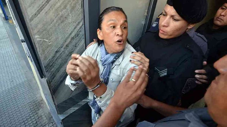 10 años de la detención de Milagro Sala (Archivo)