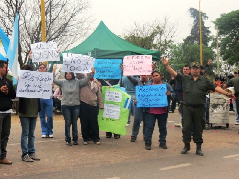 Reclamo gendarmería
