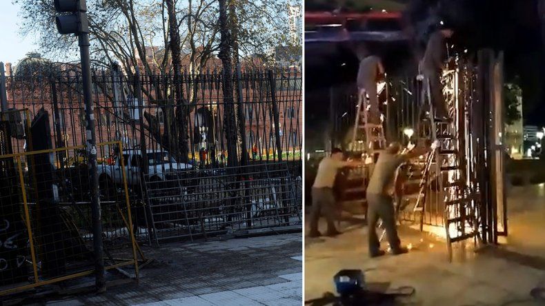 Plaza de Mayo y Casa de Gobierno sin rejas: por pedido de Alberto Fernández