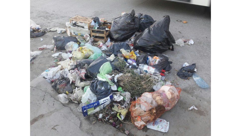 Basura en las calles