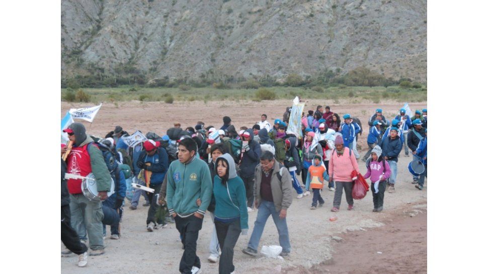 Ascenso a la Virgen de Punta Corral