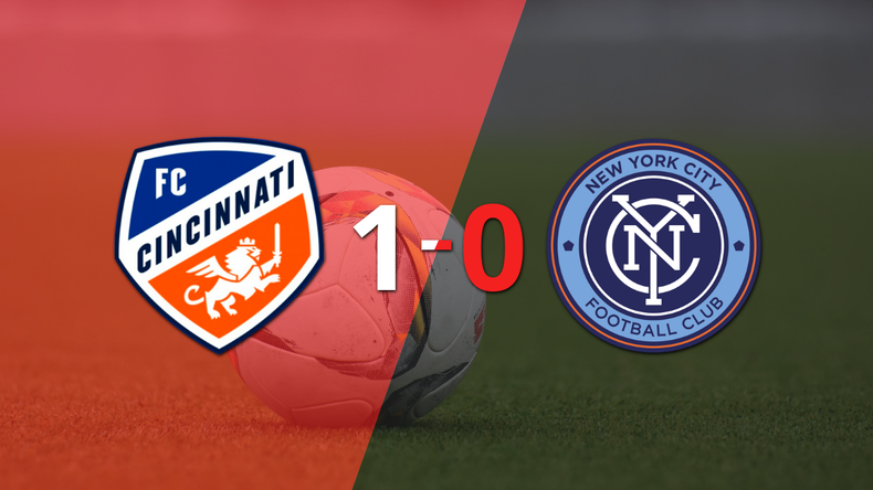Apretada victoria de FC Cincinnati frente a New York City FC