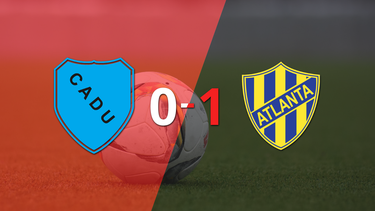 Con gol agónico, Atlanta se quedó con la victoria 1-0 ante Def. Unidos en el estadio Gigante de Villa Fox