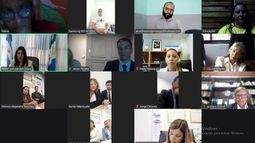 Foto: captura de la lectura de sentencia. Foto: captura de la lectura de sentencia.