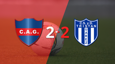 Los dos goles de Agustín Lavezzi no evitaron el empate entre Tristán Suárez y Güemes (SE)