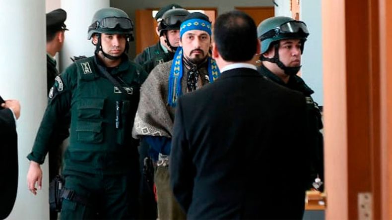 Facundo Jones Huala fue detenido en El Bolsón