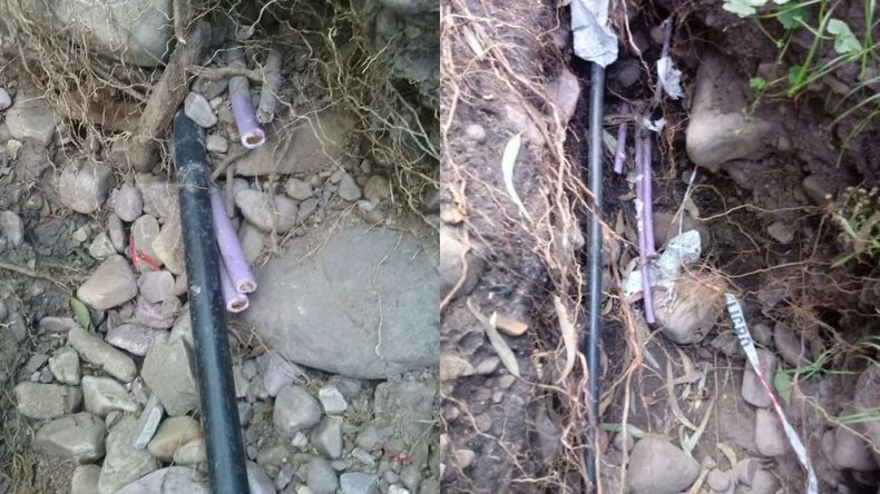 Higuerillas: robaron más de 400 mts de cable a Agua Potable