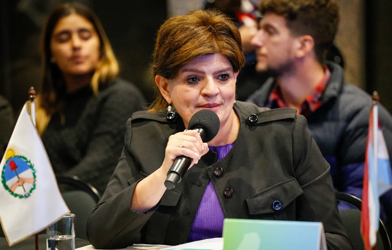 María Inés Zigarán, cadidata a diputada nacional; "Creemos profundamente en esta agenda que tiene que ver con el contenido social de la democracia, pero también creemos en las instituciones. Somos respetuosos del Congreso y creemos que la Argentina tiene que volver a encaminarse en un diálogo respetuoso entre los diferentes poderes del Estado"
