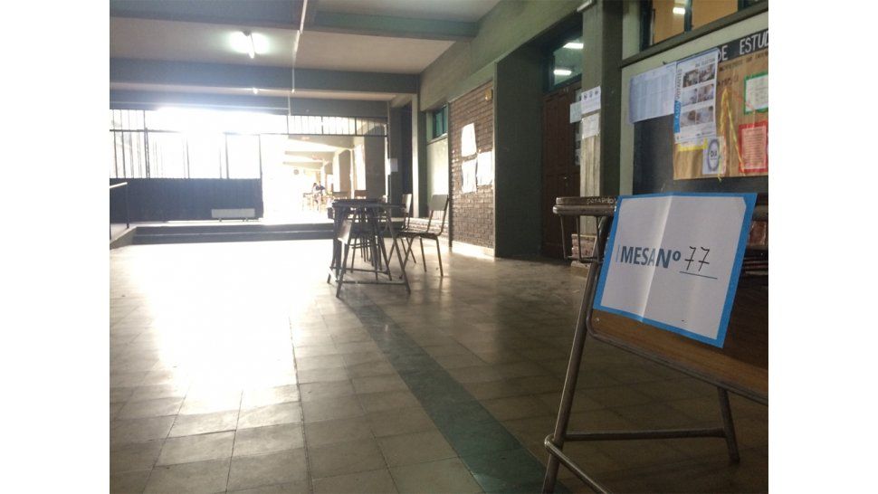 En el cierre de los comicios las escuela