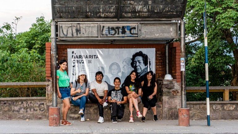 Grupo de artistas jujeños Florecer participaron de esta propuesta internacional.&nbsp;