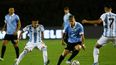 la seleccion argentina sub 23 empato 3 a 3 con uruguay