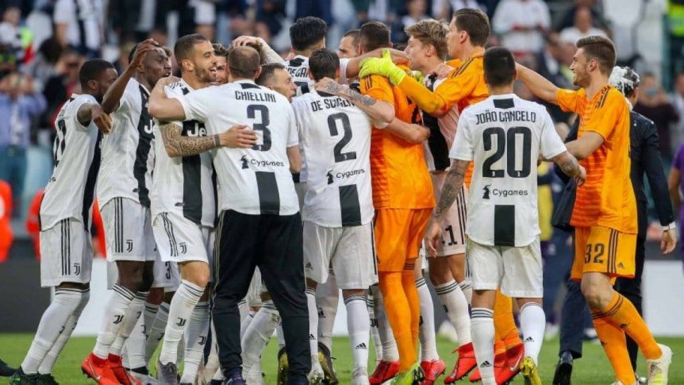 ¡Juventus campeón! Ganó su octavo Scudetto al hilo y el primero con Cristiano