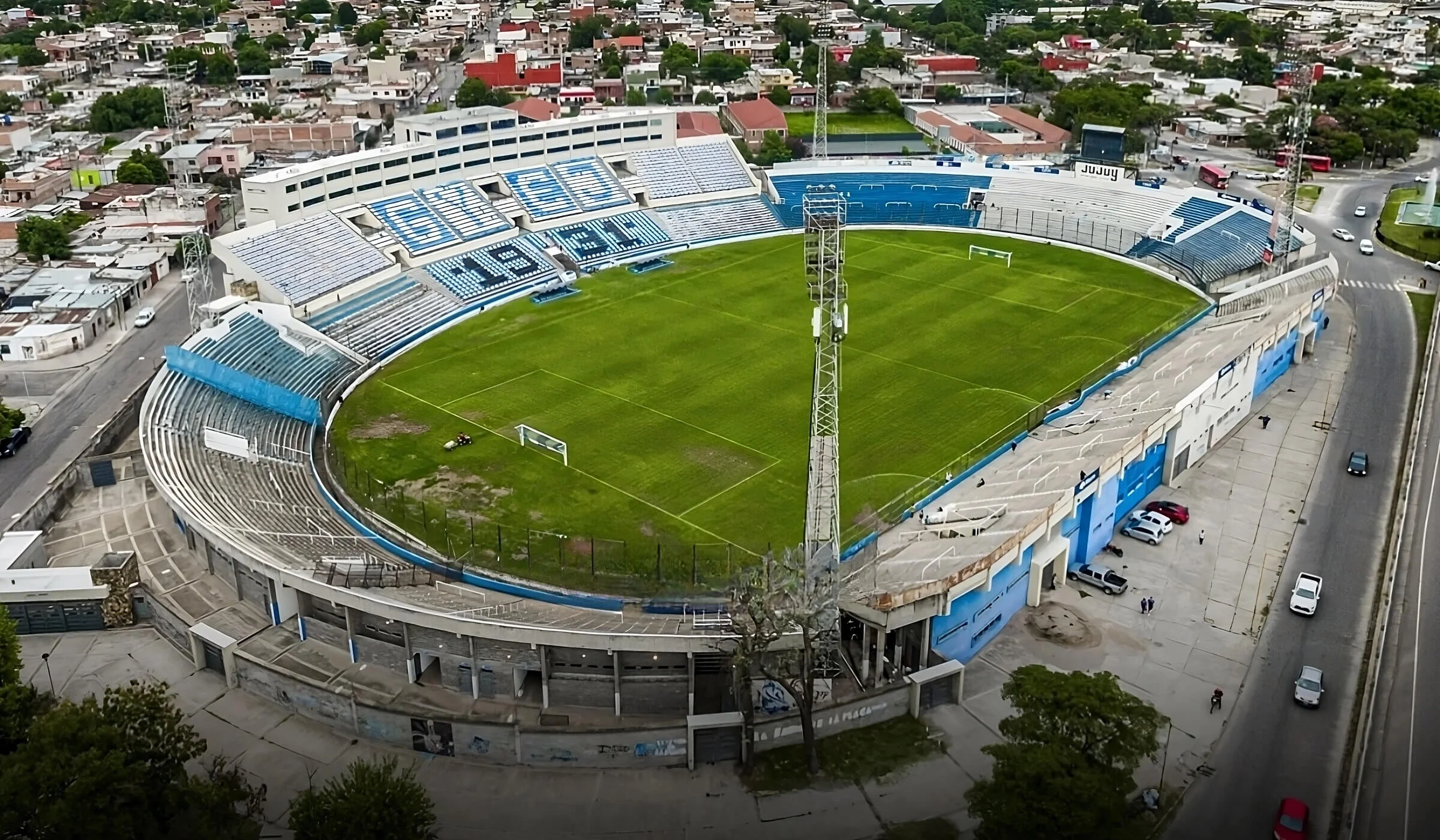 Estadio de Gimnasia de Jujuy.