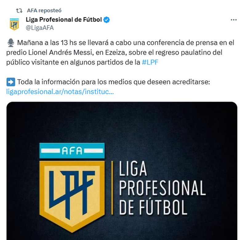 Vuelven los hinchas visitantes al fútbol argentino