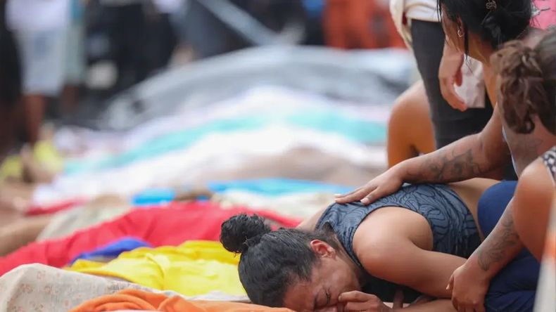 Imágenes del dolor: Río de Janeiro aún no sale de su asombro