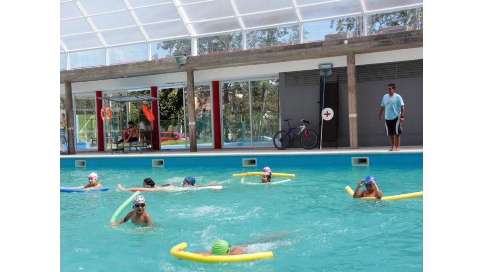 Pileta del Parque San Martín