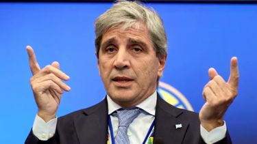 El ministro de Economía de Argentina, Luis Caputo. El ministro de Economía de Argentina, Luis Caputo.