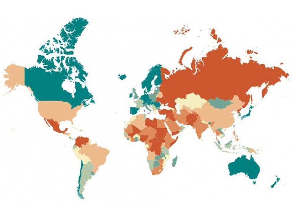 Países más pacíficos