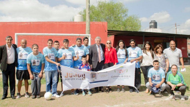 Apoyo al fútbol inclusivo