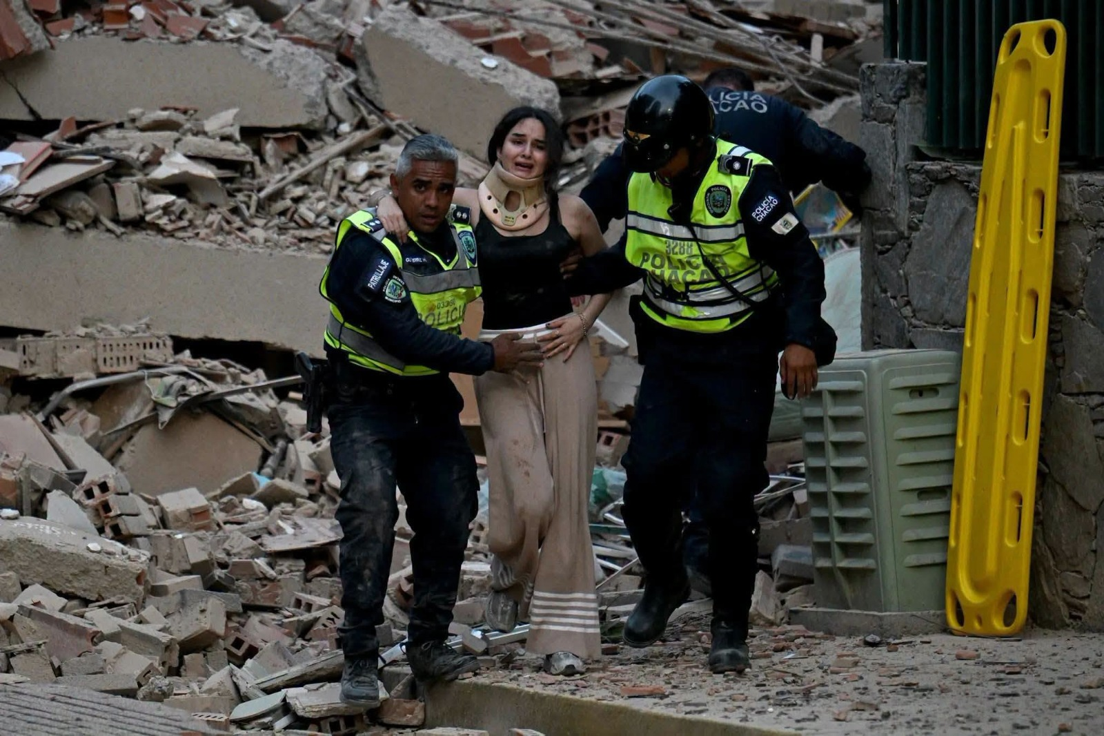 La venezolana contó la desesperación que vivió hasta saber que su madre y sus hermanas estaban con vida tras los terremotos.