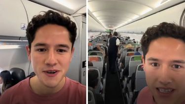 Un pasajero tuvo que bajarse de un avión por un insólito motivo.