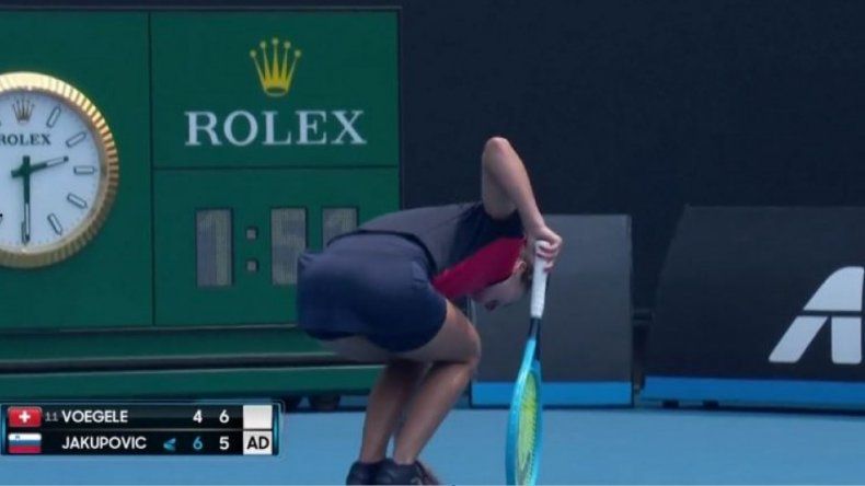 Una tenista abandonó el Abierto de Australia por el humo de los incendios