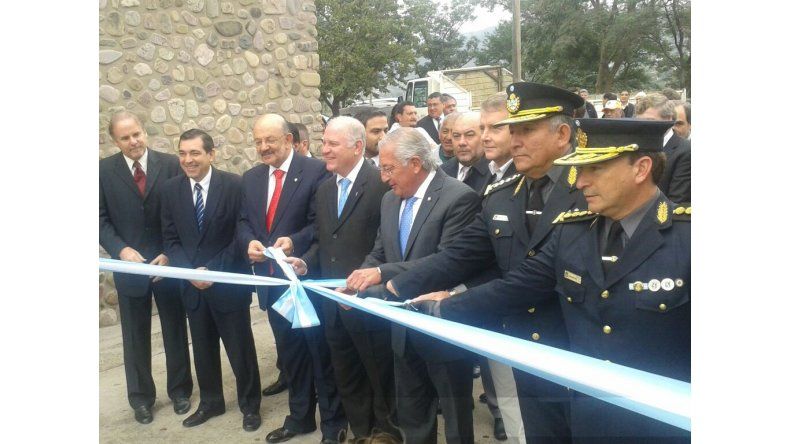 Inauguración de la Central de Policía