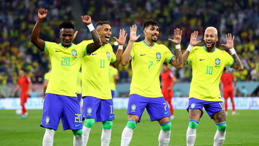 Brasil golea en el Mundial Qatar 2022.