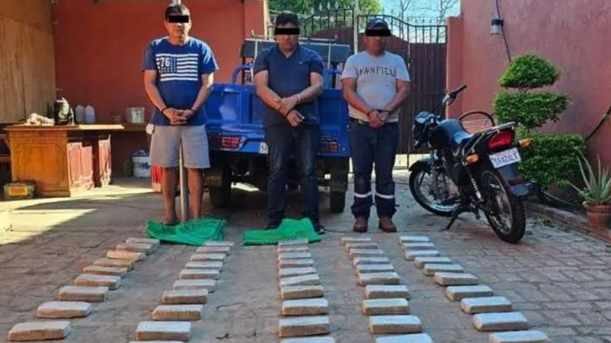 Un lugar en Bolivia funcionaba como acopio de cocaína y fue desbaratado