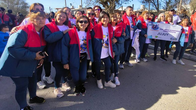 Jujuy logró varias medallas en los Juegos Deportivos Farmacéuticos