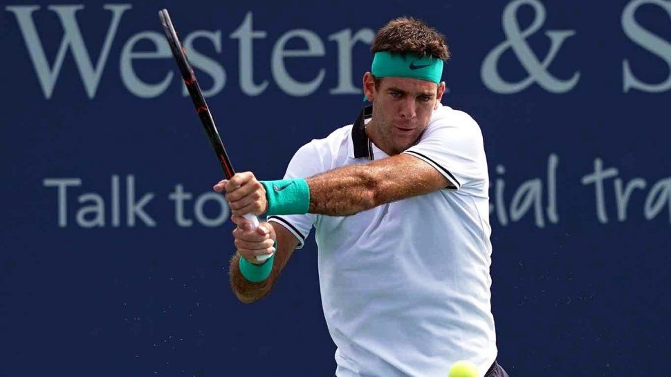 Del Potro enfrenta a Kyrgios en Cincinnati y busca un lugar en cuartos de final