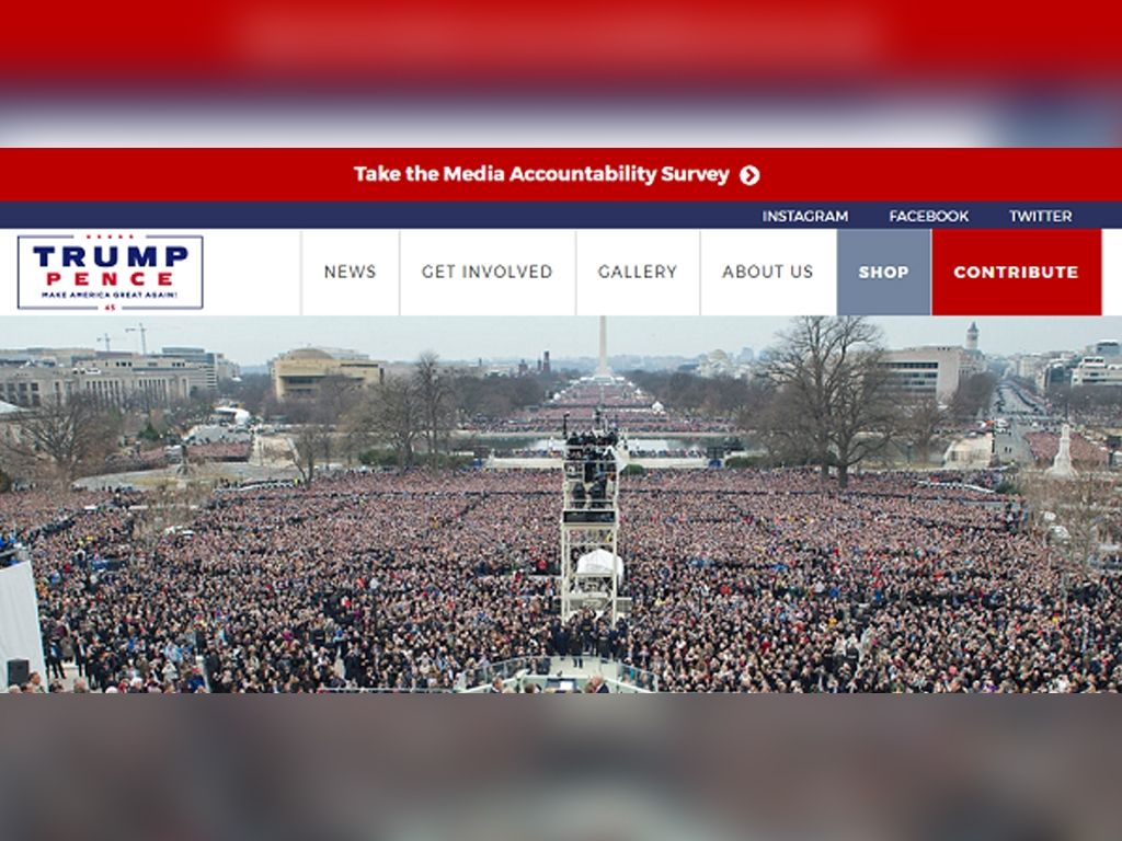 donaldjtrump.com, un espacio que Trump a