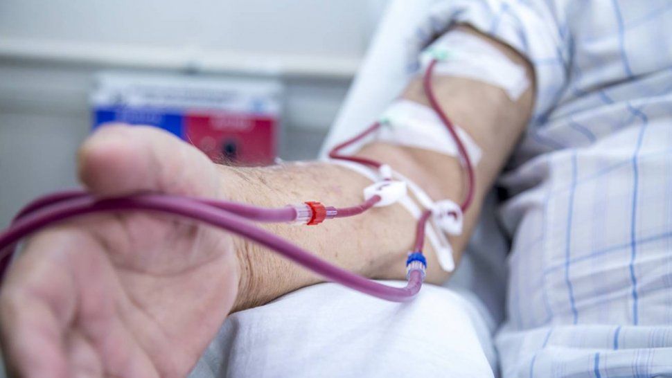 Tratamiento con plasma sanguíneo