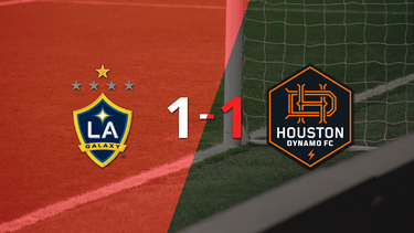 LA Galaxy y Houston se repartieron los puntos en un 1 a 1