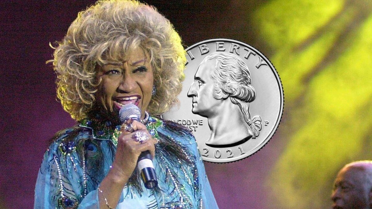 Celia Cruz aparecerá en una moneda de Estados Unidos.&nbsp;