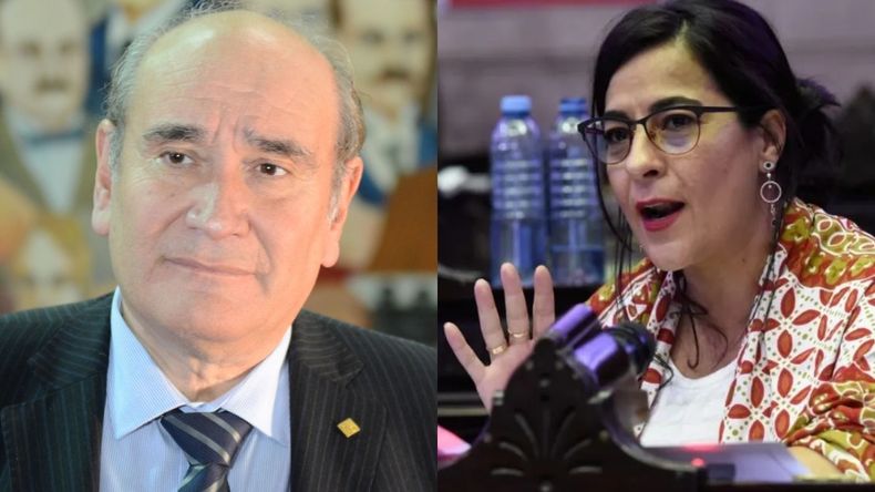 Rubén Rivarola y Carolina Moisés&nbsp;