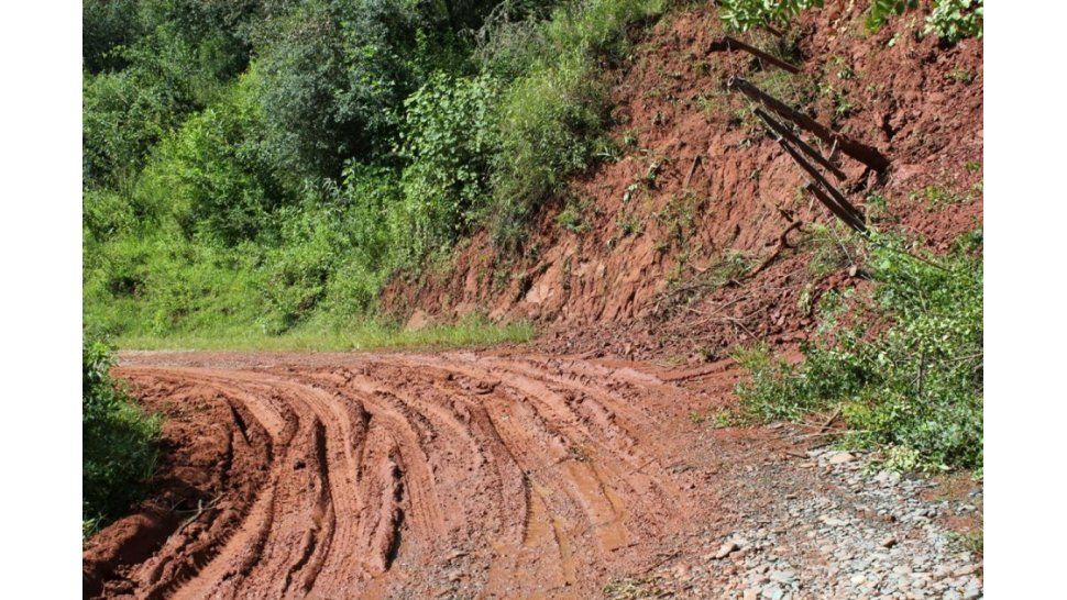 Camino inhabilitado