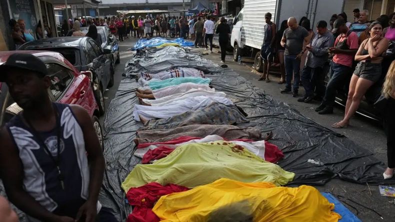 Imágenes del dolor: Río de Janeiro aún no sale de su asombro