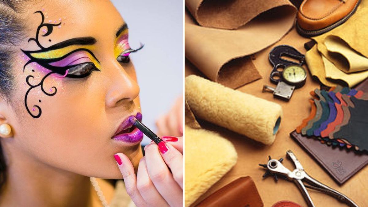 Talleres: Maquillaje artístico y marroquinería