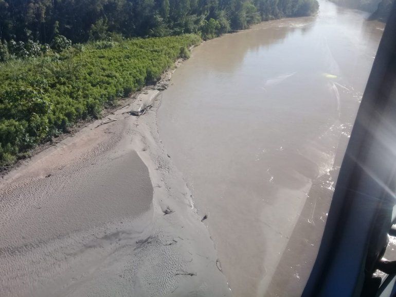 Vista desde el helicópetro
