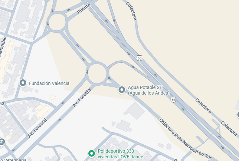 Choque en el acceso a Forestal: daños materiales y alcoholemia cero en uno de los involucrados