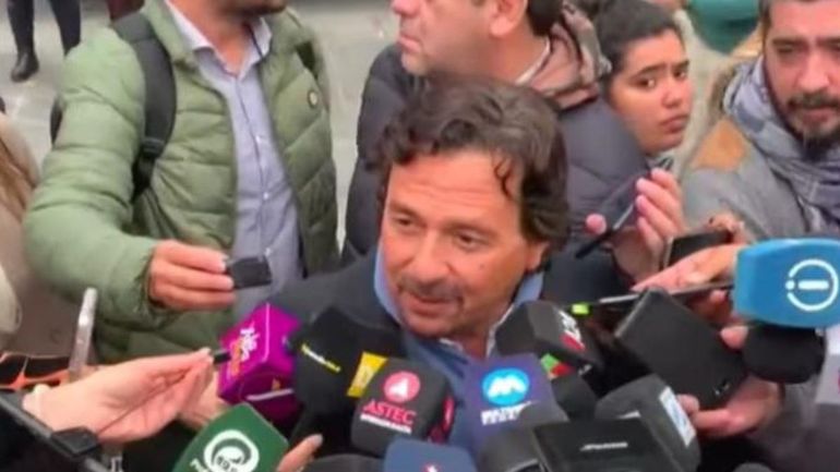 Gustavo Sáenz habló luego de sufragar