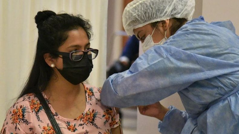Vacunación contra el covid-19 en Jujuy. /Foto: Prensa Gobernación